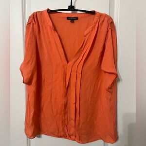 Women's Orange Blouse